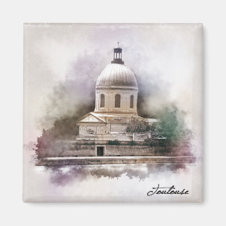 Imán La Basílica Pez de San Pedro de Toulouse