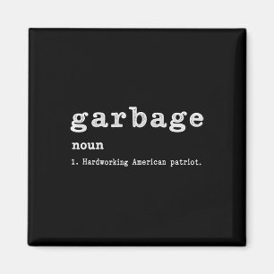 Imán La basura en EE. UU. Trump 2024