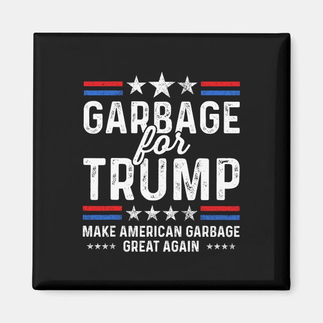 Imán La basura para Trump convierte a Trump en presiden (Frente)
