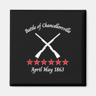 Imán La Batalla Civil De Chancellorsville Virginia