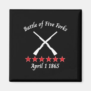 Imán La Batalla De Cinco Forks Virginia Batalla Civil D