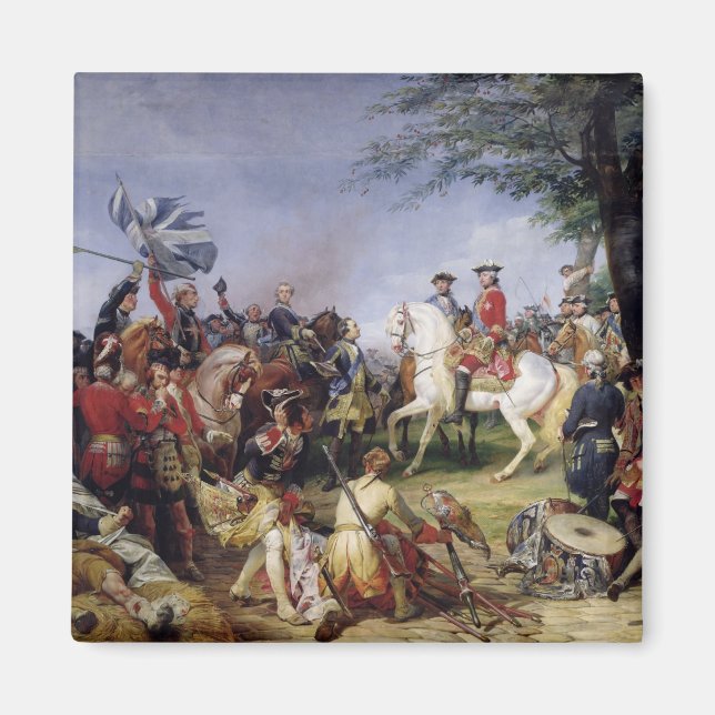Imán La batalla de Fontenoy, 11 de mayo de 1745, 1828 (Frente)