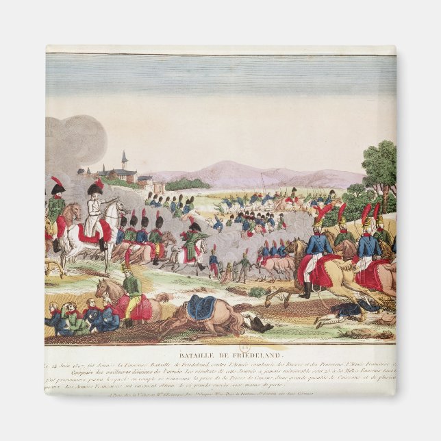 Imán La batalla de Friedland, 14 de junio de 1807 2 (Frente)