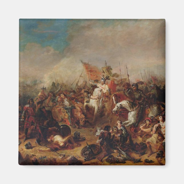 Imán La batalla de los hastings en 1066 (Frente)