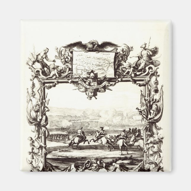 Imán La batalla de Oudenaarde (Frente)