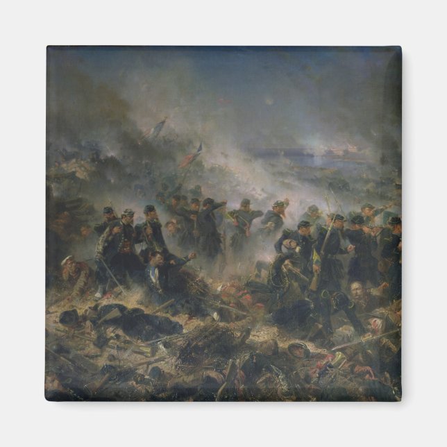 Imán La batería Gervais en el sitio de Sebastopol (Frente)