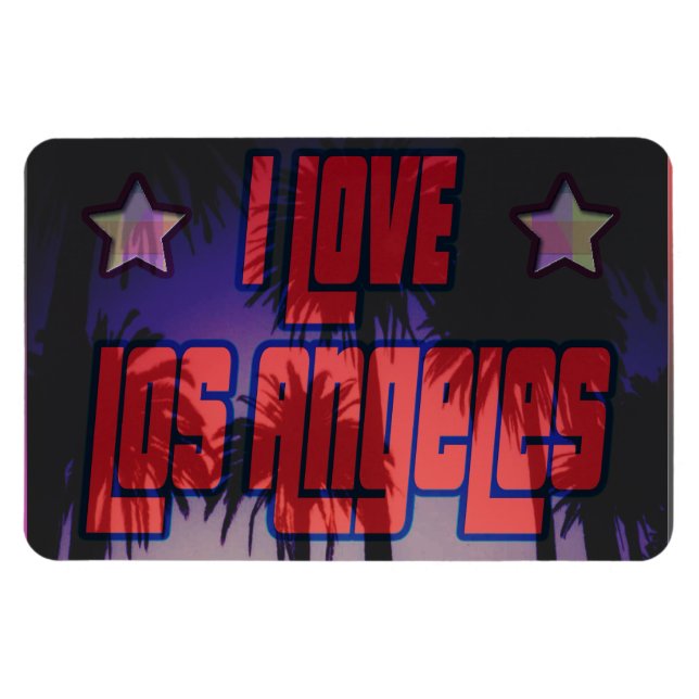 Imán LA Beautiful Afterglow Magnet (Horizontal)