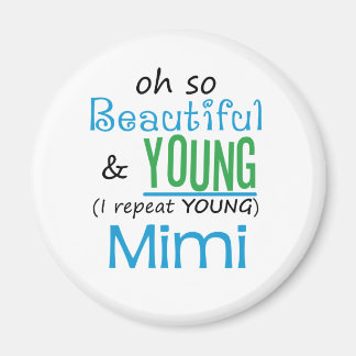 Imán La bella y joven Mimi