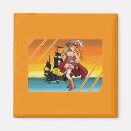 Imán La belle corsaire en couleurs.