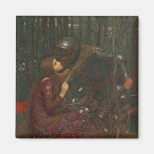 Imán La Belle Dame Sans Merci, 1893 (aceite de lienzo)
