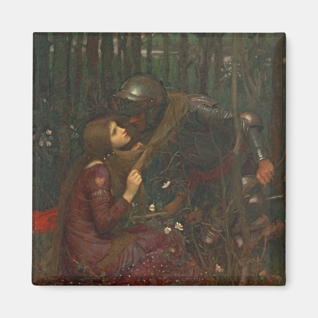 Imán La Belle Dame Sans Merci, 1893 (aceite de lienzo) (Frente)