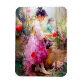 Imán La belleza de las flores