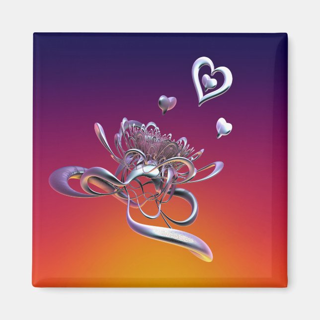 Imán La belleza del corazón (Frente)