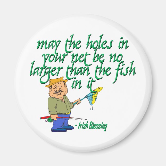Imán La bendición de los irlandeses pescadores (Frente)