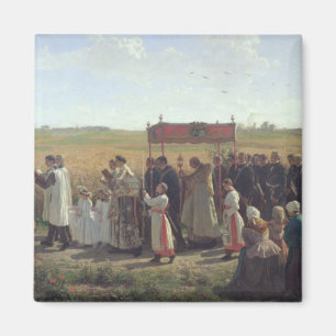 Imán La bendición del trigo en el artois, 1857