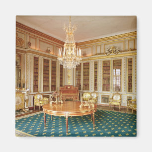 Imán La biblioteca de Louis XVI adornada en 1781