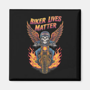 Imán La Bicicleta Vive Perfecto Para Los Motociclistas