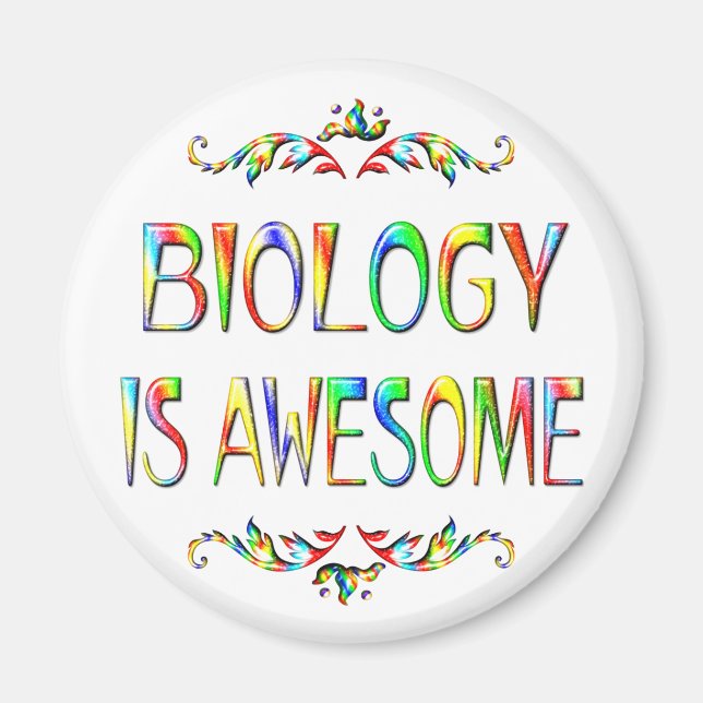 Imán La biología es asombrosa (Frente)