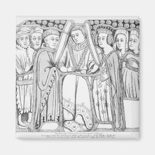 Imán La boda de Henry VI y de Margaret de Anjou