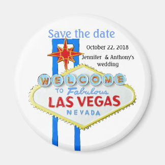 Imán La boda de Las Vegas Salvar la fecha