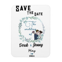 La boda de los enamorados azules