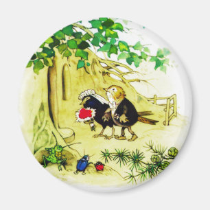 Imán La boda de los pájaros