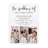 La Boda de Minimalista Moderno Simple