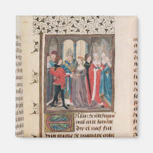 Imán La boda del rey de Felipe Auguste de Francia