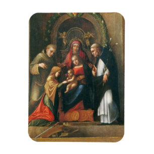 Imán La boda mística del santo Catherine