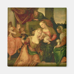 Imán La boda mística del santo Catherine