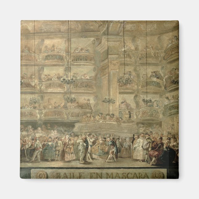 Imán La bola enmascarada, c.1767 (Frente)