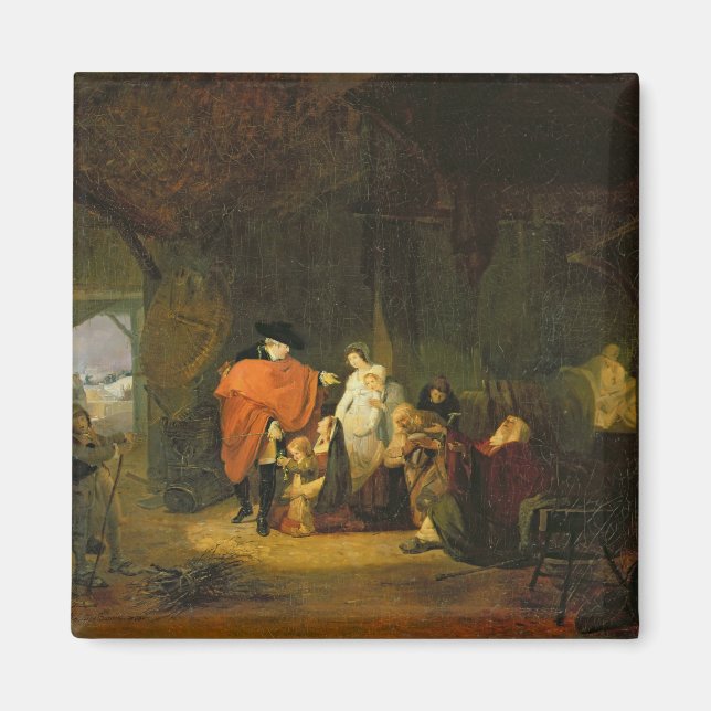 Imán La bondad de Luis XVI (Frente)