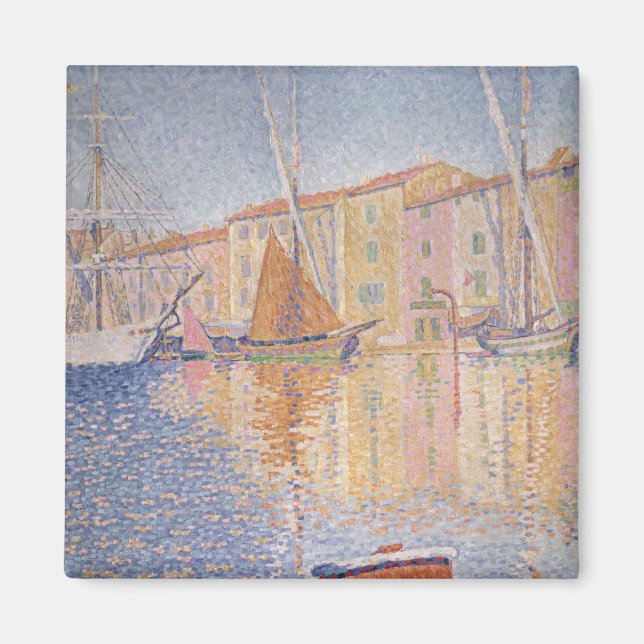 Imán La boya roja, Saint Tropez, 1895 (Frente)