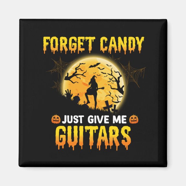 Imán La Bruja De La Guitarra Olvídate De Candy Sólo Dam (Frente)