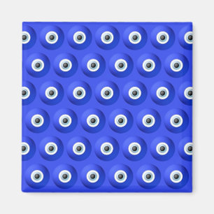 Imán La buena suerte ampara contra el patrón de ojos ma