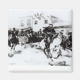 Imán La buhardilla trae en Billy al niño, 1880