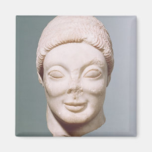 Imán "La cabeza de Rayet", ático, de Dipylon, c.530