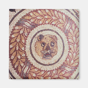 Imán La cabeza del tigre, mosaico romano, siglo IV