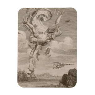 Imán La caída de Ícaro, 1731 (grabado)