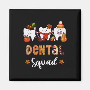Imán La Caída De La Calabaza De Escuadrón Dental Deja A