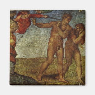 Imán La caída y expulsión de Michelangelo, Jardín del E