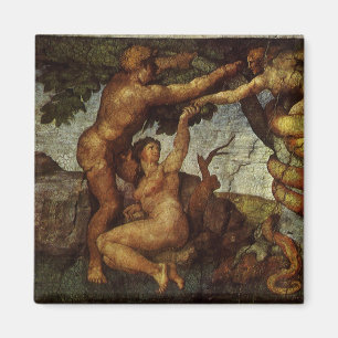 Imán La caída y expulsión de Michelangelo, Jardín del E