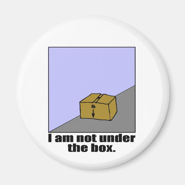 Imán La caja (Frente)