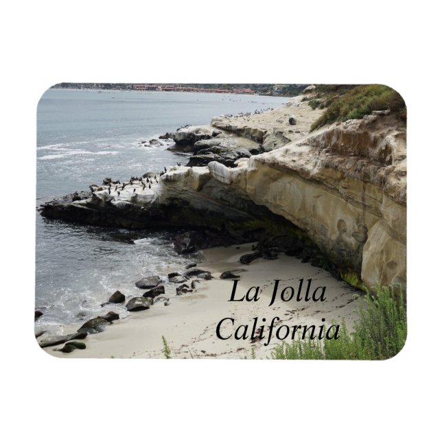 Imán La cala de La Jolla en California (Horizontal)