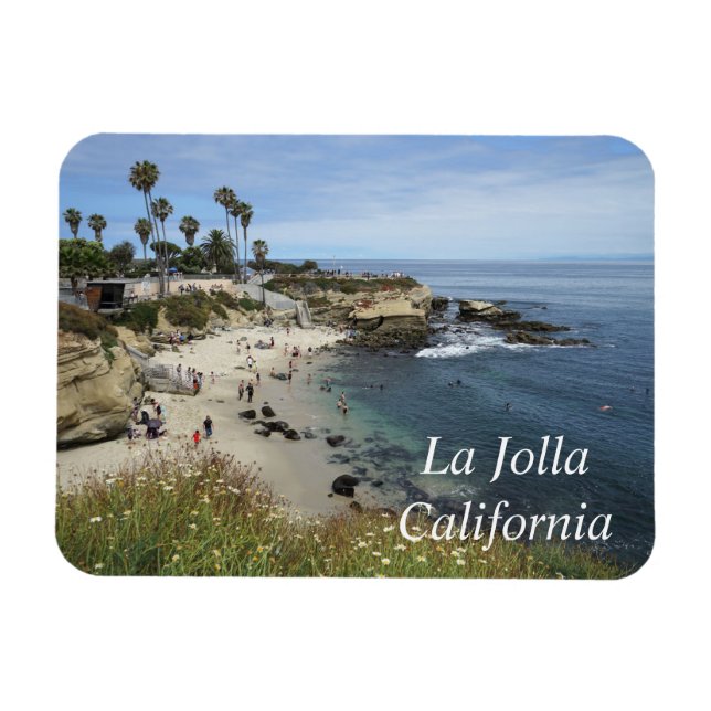 Imán La cala de La Jolla en California (Horizontal)