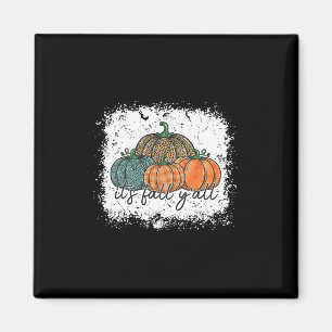 Imán La Calabaza Leopard Autumt It Fall Yall Acción de