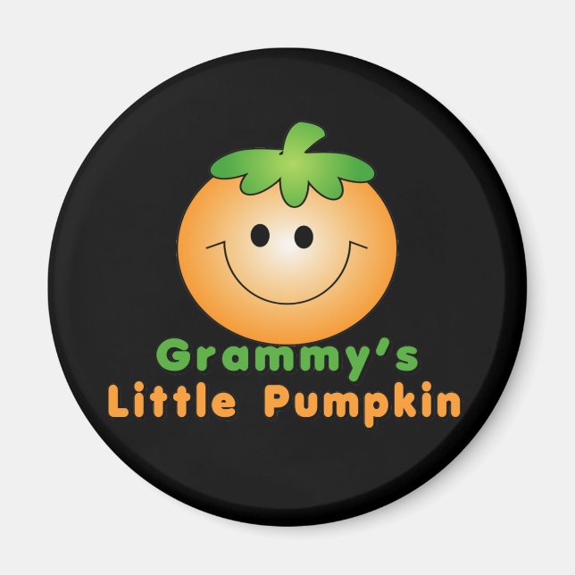 Imán La calabaza pequeña de Grammy (Frente)