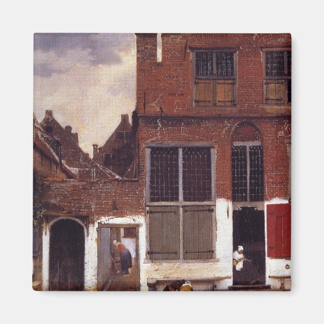 Imán La calle pequeña (Frente)