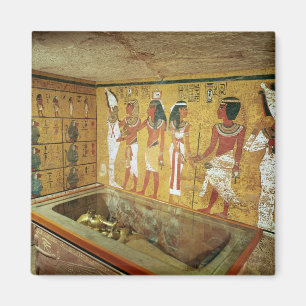 Imán La cámara de entierro en la tumba de Tutankhamun