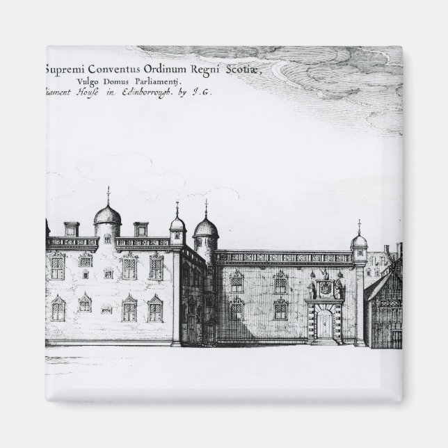 Imán La Cámara del Parlamento en Edimburgo (Frente)